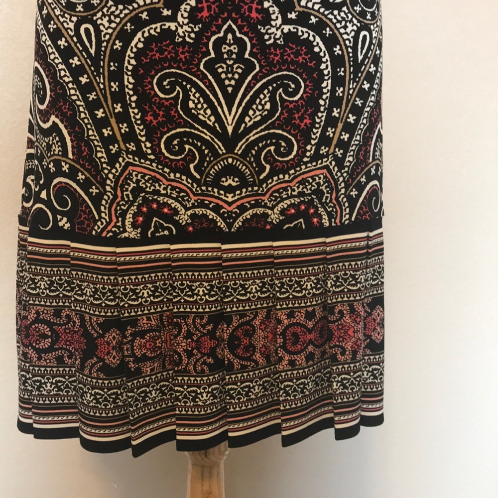 White House Black Market Swing Dress Sz S (4-6) - Picture 4 of 7
